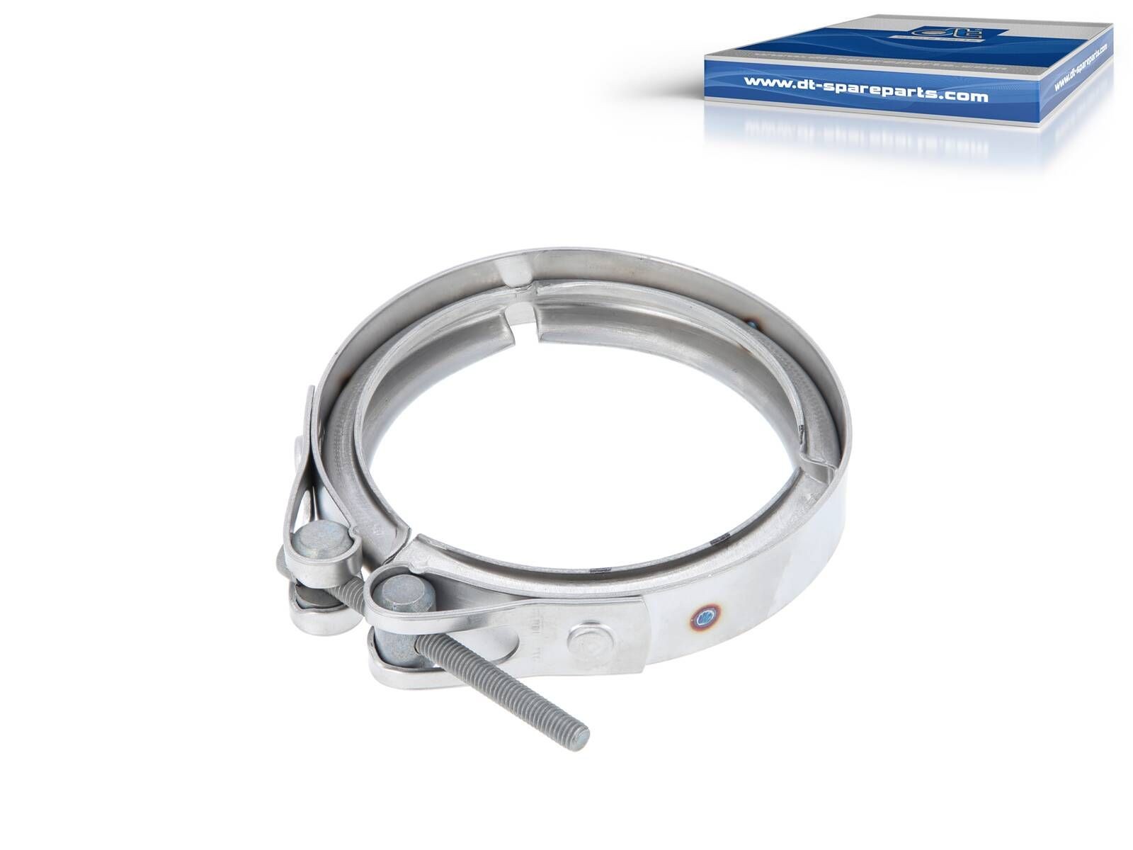 Collier DT Spare Parts 7.22182 pour serrage de durite d échappement en acier