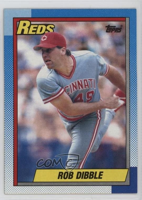1990 Topps Rob Dibble #46 1p0o