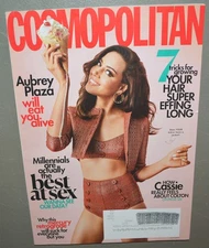Cosmopolitan magazine - Aubrey Plaza - July 2019