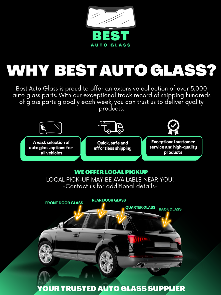 Fits: 1990-1996 Nissan 300ZX 2+2 2 Door Coupe Front Windshield