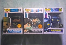 FUNKO POP CHASE LOT OF THREE! MINT. PLEASE READ THE DESCRIPTION FOR MORE INFO 