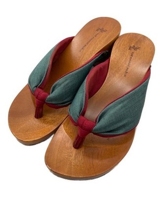 mizutori                    Geta sandals Brown×Blue