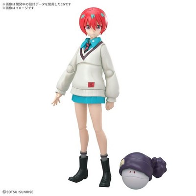 Bandai Figure-rise Standard GQuuuuuuX Amate Yuzuriha Machu Figure Model Kit
