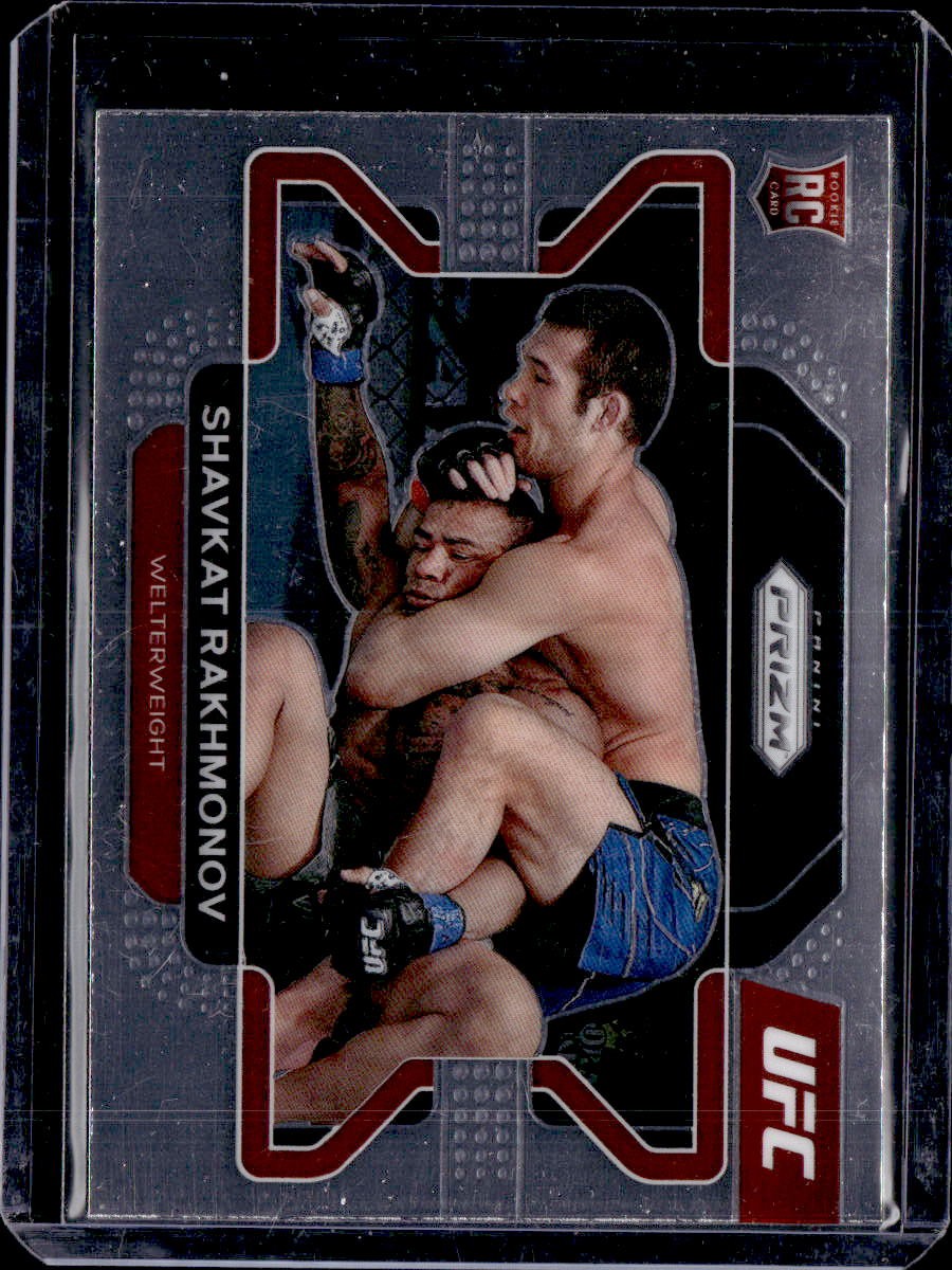 2022 Panini Prizm UFC #80 Shavkat Rakhmonov