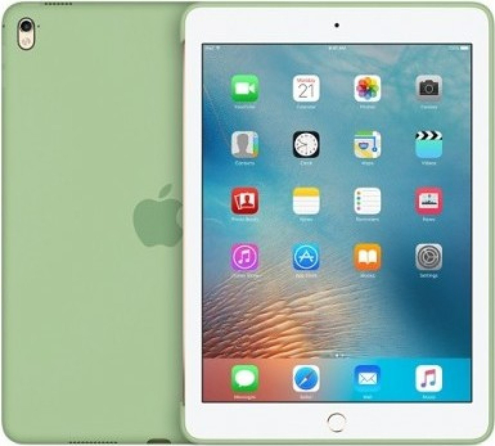 Original Apple Silicone Case for iPad Pro 9.7 Green Mint Verde Menta