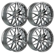 Set-4 Shift Spring 20x8.5 5x120 32mm Chrome Wheels Rims 20 Inch