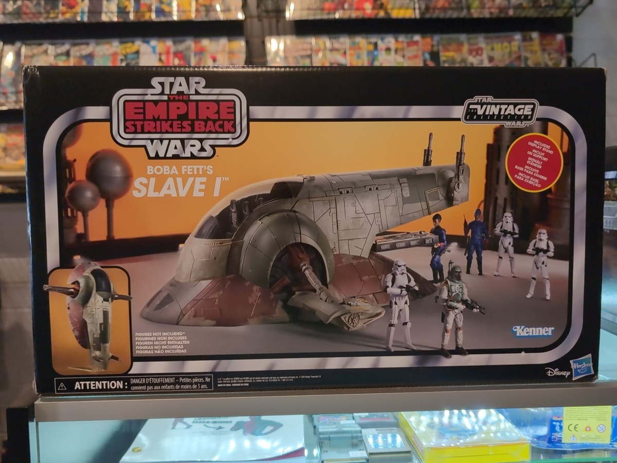 Hasbro Kenner Boba Fett Slave 1 Ship Star Wars The Empire Strikes