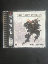 Final Fantasy Anthology - PS1 Black Label - CIB, w/reg card & Music CD - Tested