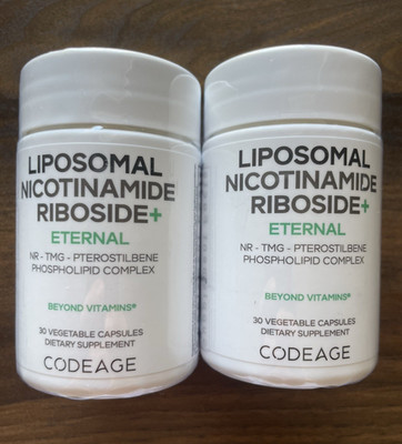 Codeage Eternal+ Liposomal Nicotinamide Riboside 30 Caps Exp 2028 (2)