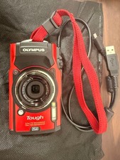 Olympus Tough TG-5 Digital Camera Red Waterproof Shockproof Compact