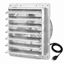 Garvee 30 in Shutter Exhaust Fan Wall Mounted 7000 CFM Shop Vent Louver Fan