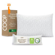 Coop Home Goods Original Adjustable Pillow, King Size King, White