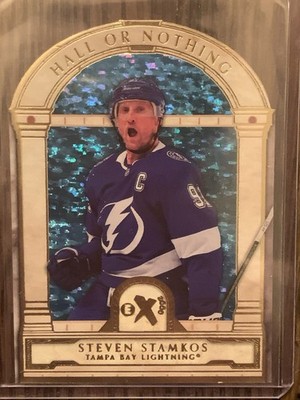 2023-24 Skybox Ex2000 - Steven Stamkos Hall or Nothing #HN-4 Speckle /99