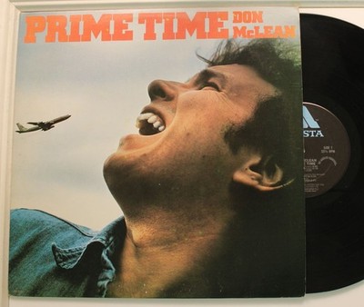 Don Mclean Lp Prime Time On Arista - Vg++/ Vg++