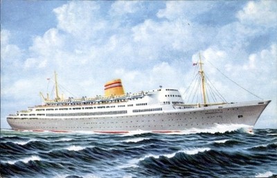 Ak Dampfer MS Bergensfjord, Norwegian America Line - 4450351