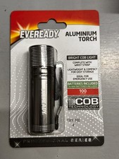 Eveready Aluminium LED Torch 100 Lumens with Batteries Included Camping Light