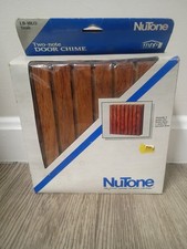 NEW VINTAGE NUTONE 2 Two NOTE DOOR CHIME Lb-18LO TEAK Made in USA 1996 NOS