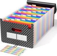 Dokumentenmappe A4 26 Taschen Erweiterbar FäChermappe Datei Organizer BüRo