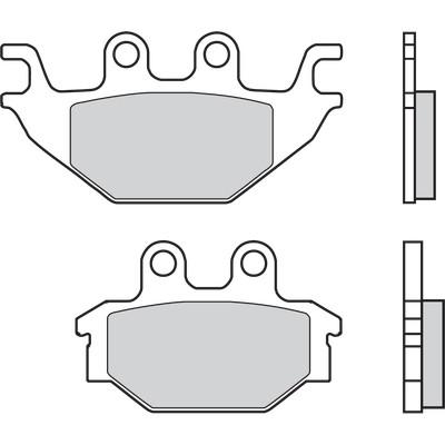 5372 - compatible with TGB BLADE 425 SE 4X4 425 2006-2012 BRAKE PADS BREMBO