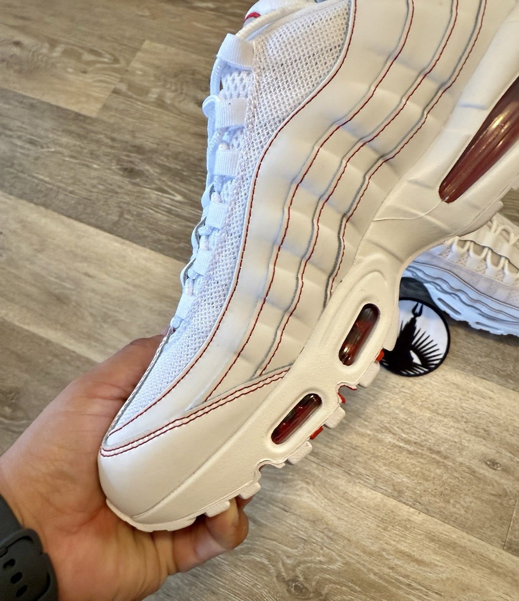 Nike Air Max 95 スニーカー Nike Air Max 95 OG 'Candy Cane' White University Red IB7936-100