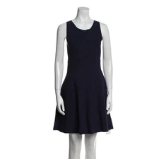 NWOT The Row Elvie Scoopneck Mini Dress Navy Size M MSRP $1390