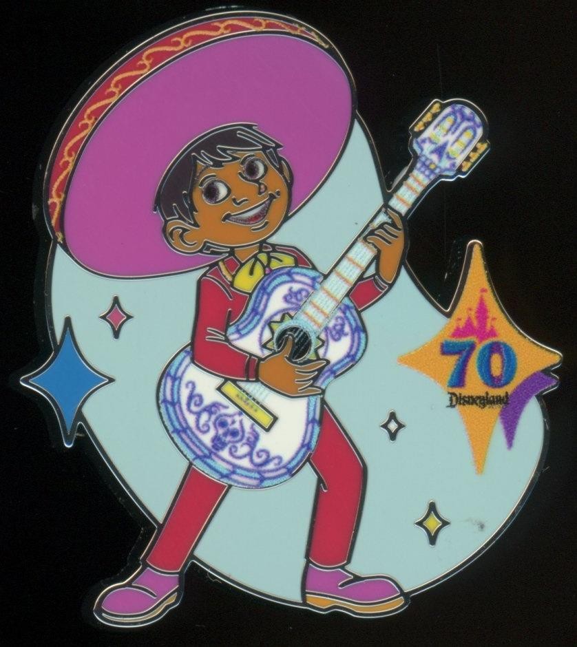 DLR 70th Anniversary Mystery Coco Miguel Disney Pin