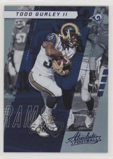 2017 Panini Absolute Spectrum Blue Todd Gurley II #13 2wq