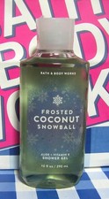  Sale BATH  BODY WORKS Shower Gel New Frosted Coconut Snowball W/97466 