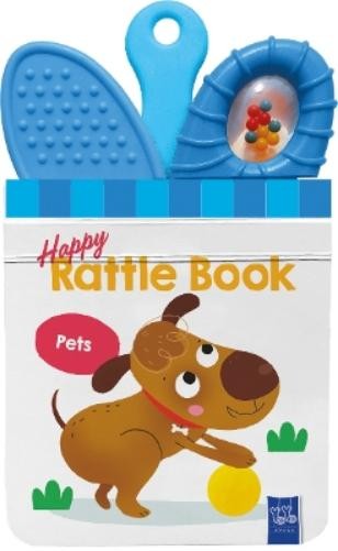 Happy Rattle Book (Libro di cartone) Happy Rattle Book
