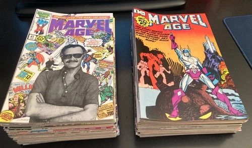 VERY HI-GRADE RUN! MARVEL AGE (1983) #1-80 + Anns! *Keys: #12,26,29,41* NM GEMS!