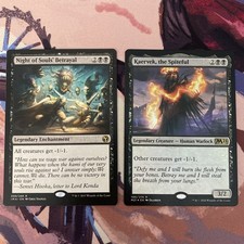 Night of Souls' Betrayal - Iconic Masters - Magic the Gathering MTG Inc Kaervek