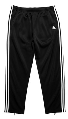 Adidas 2001 Essentials 3-Stripes Tricot Track Pants (Black) Men's Size XL