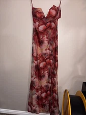 Windsor Store Women’s Full Length Dress Size: XL Rust Wedding Bridesmaid New