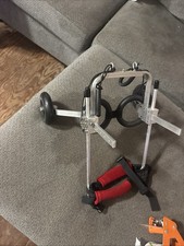 Pet Adjustable Wheelchair for Back Legs Small Dogs Used