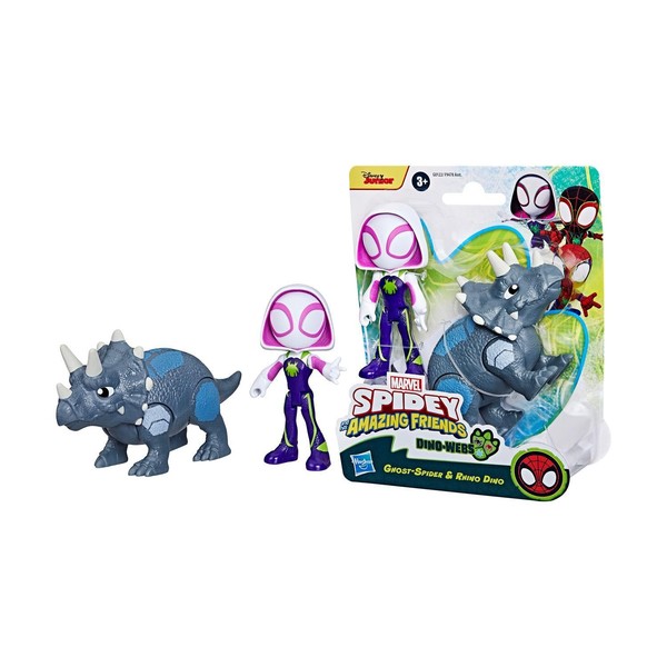 Hasbro Disney Marvel - Spidey And His Amazing Friends Dino-Webs - Ghost-Spider-image