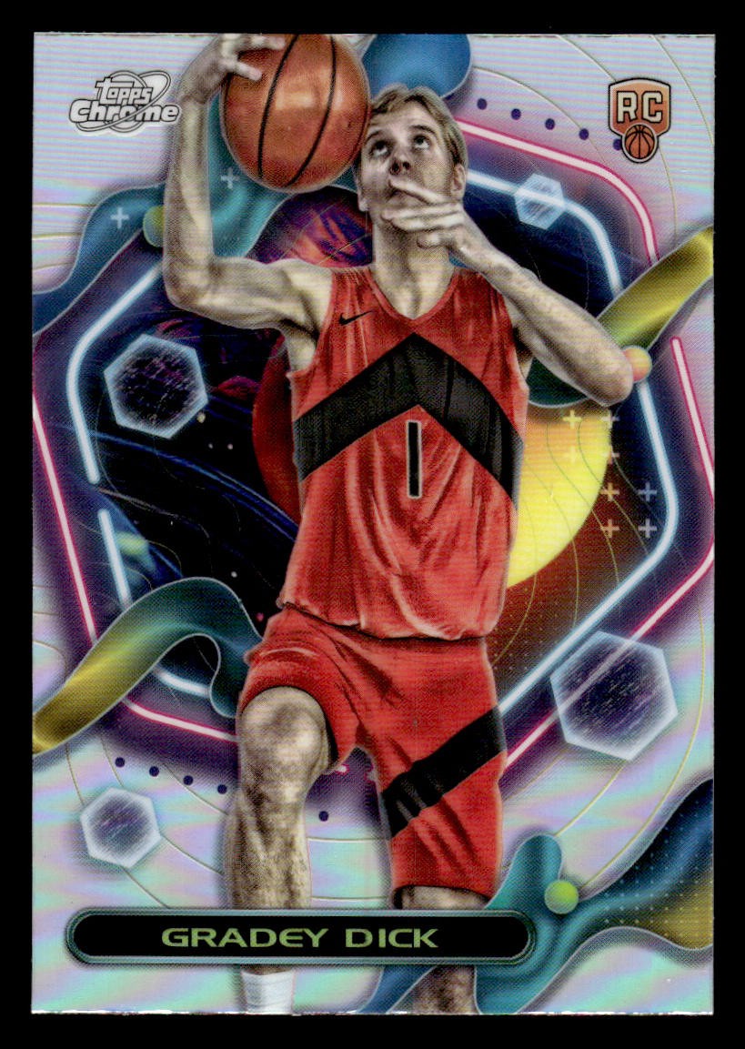 Gradey Dick 2023-24 Topps Chrome Cosmic Refractors #162 RC