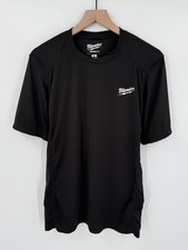 Milwaukee Shirt Men  s Large Black WorkSkin Performance Short Sleeve Lightweight