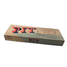 Vintage Parker Brothers PIT Card Game Early Edition Complete VTG