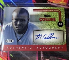 2016 SAGE Hit - Autographs Maliek Collins #A24 Red (AU, RC)