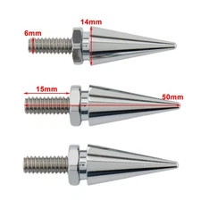 Windscreen Screws Bolts Windshield Spike For Harley Electra Glide 96-13 96