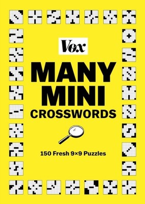 Vox Many Mini Crosswords 150 Fresh 9×9 Puzzles by Vox Vox (Paperback Book)