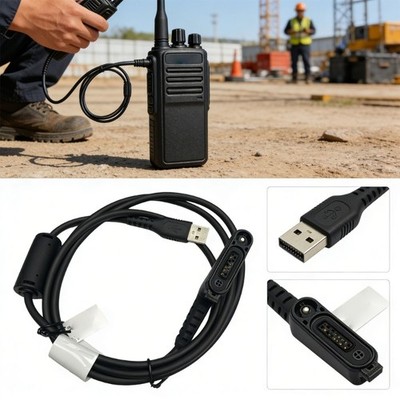 Waterproof Two Way Radio Programming Data Cord PMKN4265A