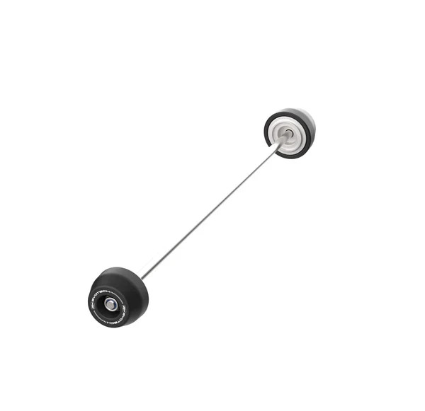 Sliders de roue arrière Evotech en nylon CNC pour Daytona 660 2024