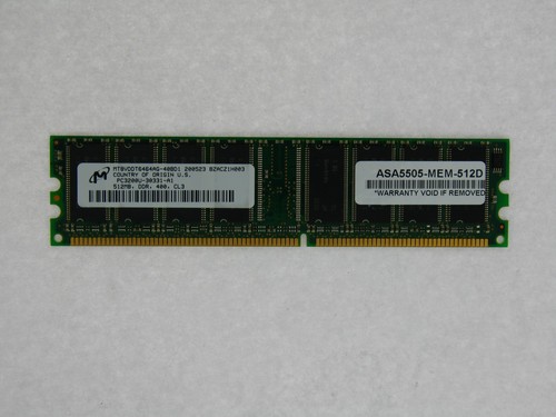 ASA5505-MEM-512D 512MB Aprobado Dram Memoria para Cisco Asa 5505 - 第 1/1 張圖片