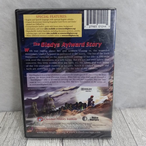 The Torchlighters The Gladys Aylward Story DVD Christian Documentary New Sealed - Picture 3 of 7