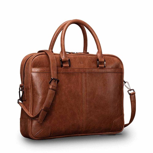 Commuter Tasche (Heritage Leder Cognac) Notebook 15,6 Zoll NEU Dell, HP, Acer - Bild 6 von 7