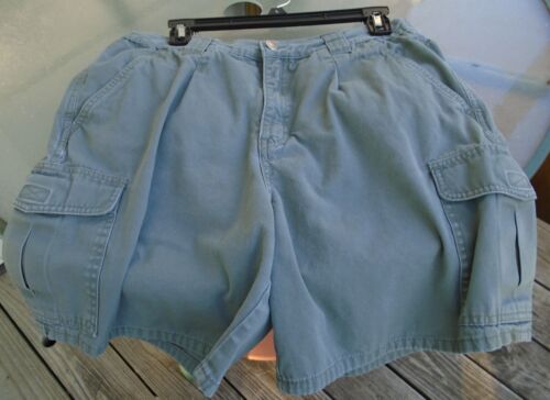 Ladies Cabelas Size 12 Olive Green Cotton Trail Hiker Shorts~Preloved