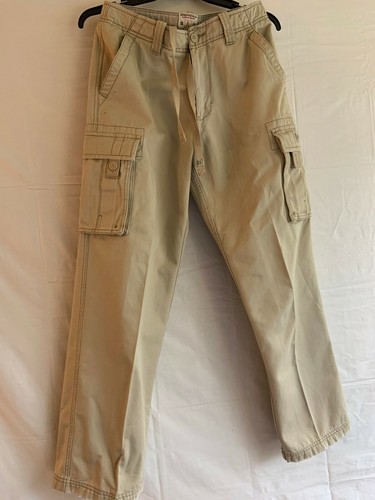 VINTAGE AEROPOSTALE MEN'S KHAKI CARGO 