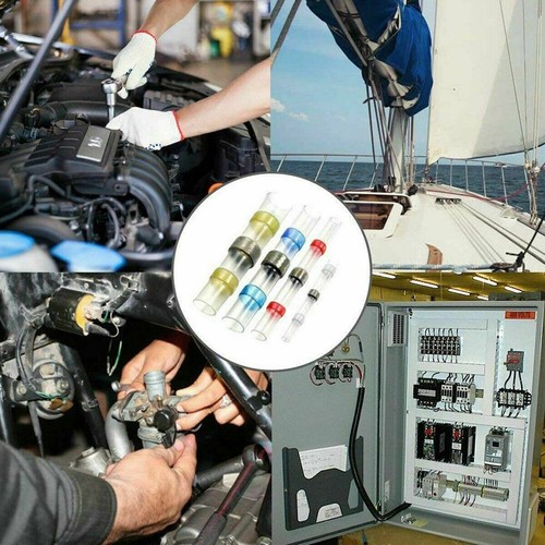 450x Lötverbinder Schrumpfverbinder Quetschverbinder Kabelverbinder für Auto Set - Bild 12 von 12