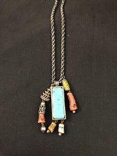 Women's Turquoise Pendant Necklace